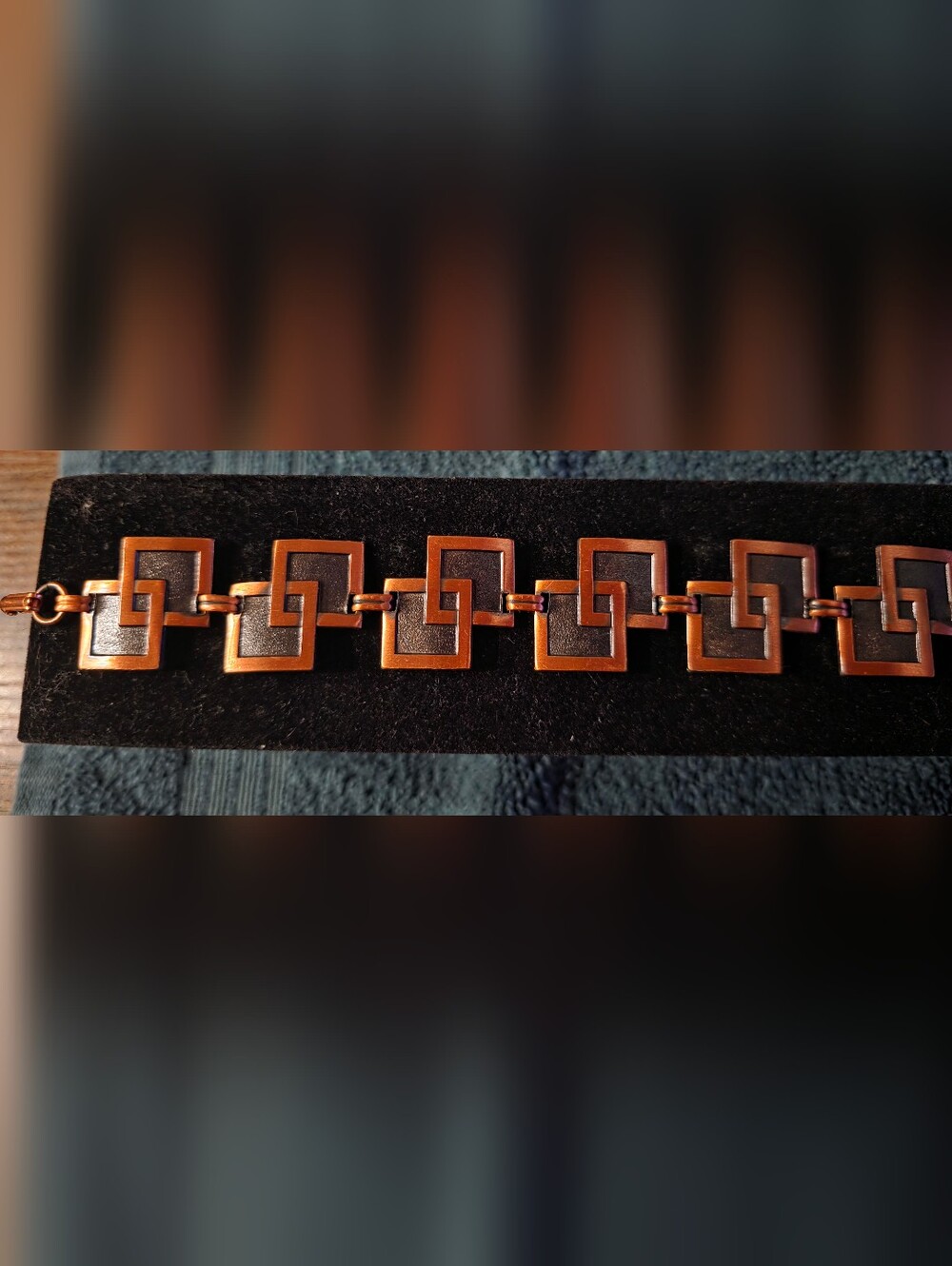 COPPER MODERNIST BRACELET